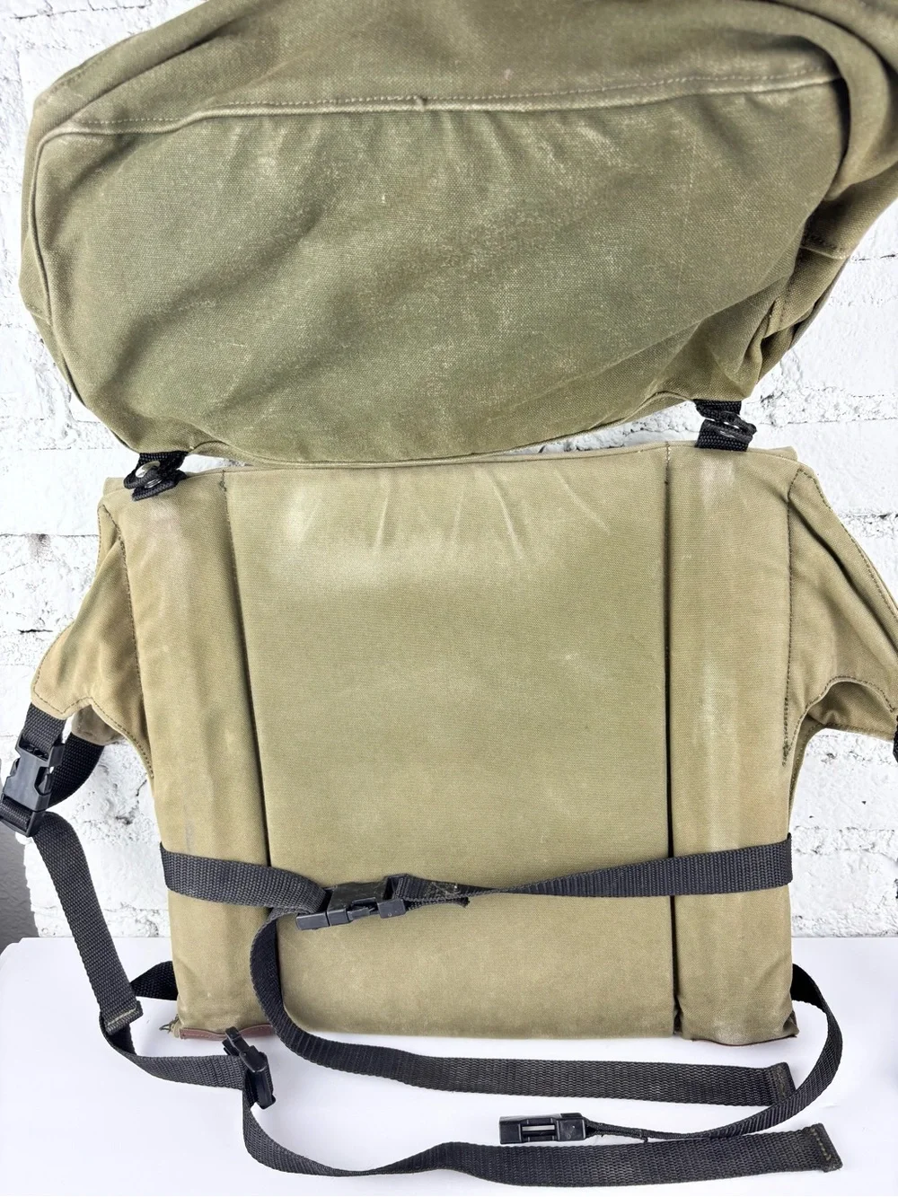 Vintage Duluth Pack Canvas Canoe Chair Pack